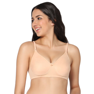 Navya Lightly Padded Full-Coverage T-shirt bra (Pack of 1) - Incare