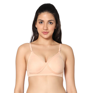 Nysa Non-Padded Full Coverage T-Shirt Bra (Pack of 2) - Incare