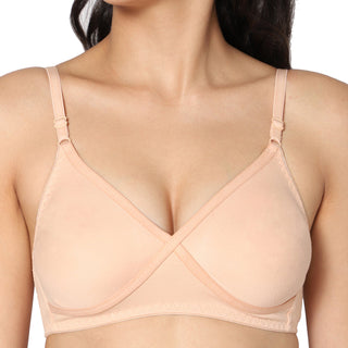 Nysa Non-Padded Full Coverage T-Shirt Bra (Pack of 2) - Incare