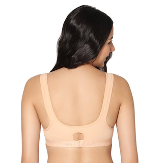 Sports-02 Non-Padded Full Coverage T-Shirt Bra (Pack of 1) - Incare