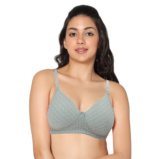 ICPD-PRINT_ASRTD Lightly Padded Full Coverage Bra (Pack of 1) - Incare