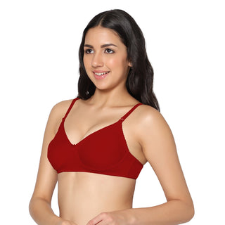 Ela Non-Padded Full Coverage T-Shirt Bra (Pack of 1) - Incare