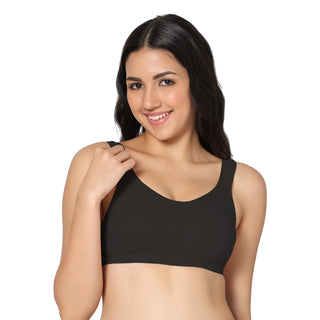 Sports-02 Non-Padded Full Coverage T-Shirt Bra (Pack of 1) - Incare