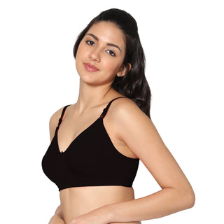 Slider Non-Padded Full Coverage T-Shirt Bra (Pack of 1) - Incare