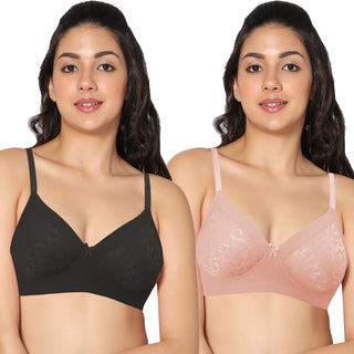 ICPD-11 Full Coverage Lightly Padded Bra (Pack of 2) - Incare