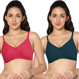 ICPD-10 Full Coverage Lightly Padded  Bra (Pack of 2) - Incare