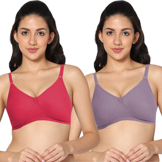 ICPD-10 Full Coverage Lightly Padded  Bra (Pack of 2) - Incare