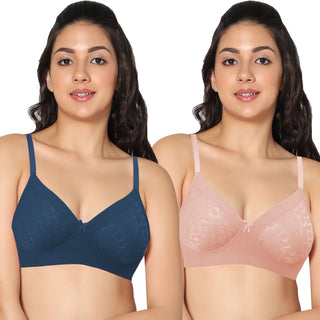 ICPD-11 Full Coverage Lightly Padded Bra (Pack of 2) - Incare