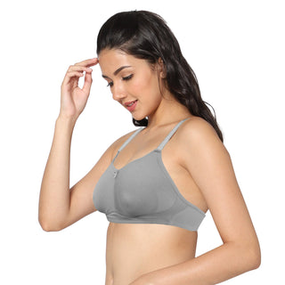 ALPLNIVEA Non-Padded Full Coverage T-Shirt Bra (Pack of 2) - Incare