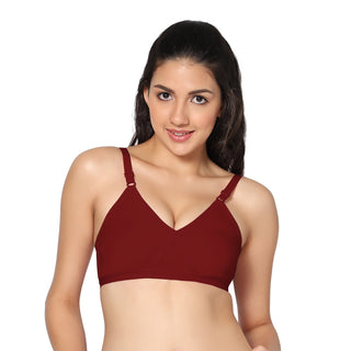 ALPLSENORITA Non Padded Full Coverage T-Shirt Bra (Pack of 1) - Incare