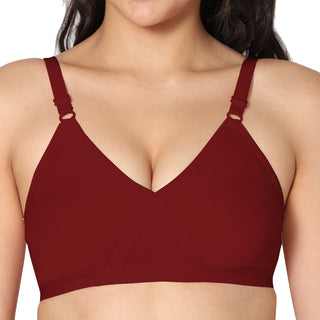 ALPLSENORITA Non Padded Full Coverage T-Shirt Bra (Pack of 1) - Incare