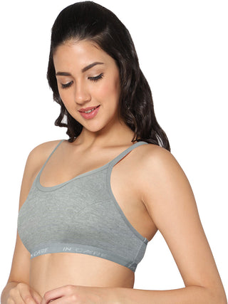 Sports-01 Non-Padded Full Coverage T-Shirt Bra (Pack of 1) - Incare