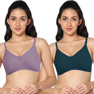 ICPD-10 Full Coverage Lightly Padded  Bra (Pack of 2) - Incare