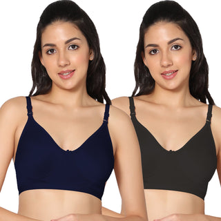 Prime Non-Padded Full Coverage T-Shirt Bra (Pack of 2) - Incare