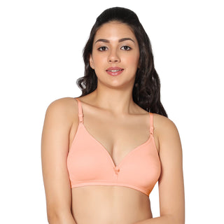 Tulie Non-Padded Half Coverage T-Shirt Bra (Pack of 2) - Incare