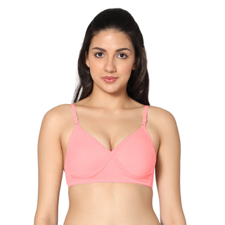 Nysa Non-Padded Full Coverage T-Shirt Bra (Pack of 2) - Incare