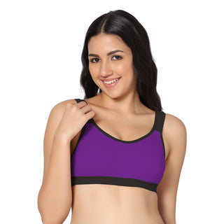 Sports-02 Non-Padded Full Coverage T-Shirt Bra (Pack of 1) - Incare