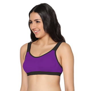 Sports-02 Non-Padded Full Coverage T-Shirt Bra (Pack of 1) - Incare