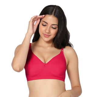 SUHANA_MAGENTA Non-Padded Full Coverage T-Shirt Bra (Pack of 1) - Incare