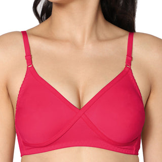 Nysa Non-Padded Full Coverage T-Shirt Bra (Pack of 2) - Incare