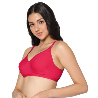 SUHANA_MAGENTA Non-Padded Full Coverage T-Shirt Bra (Pack of 1) - Incare