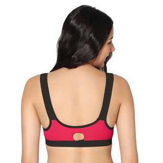 Sports-02 Non-Padded Full Coverage T-Shirt Bra (Pack of 1) - Incare