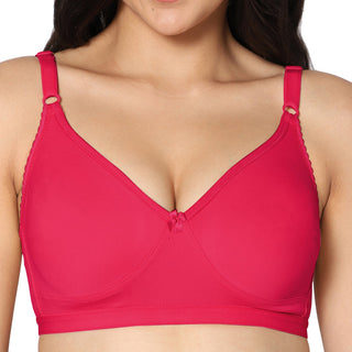 SUHANA_MAGENTA Non-Padded Full Coverage T-Shirt Bra (Pack of 1) - Incare