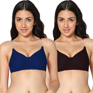 ICPD-02 Full Coverage Lightly Padded Bra (Pack of 2) - Incare