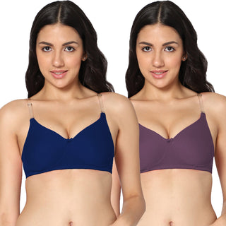 ICPD-02 Full Coverage Lightly Padded Bra (Pack of 2) - Incare