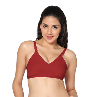 ALPLSENORITA Non Padded Full Coverage T-Shirt Bra (Pack of 1) - Incare