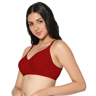 Suhani Non-Padded Full Coverage T-Shirt Bra (Pack of 2) - Incare