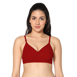 Nysa Non-Padded Full Coverage T-Shirt Bra (Pack of 2) - Incare