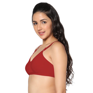 ALPLSENORITA Non Padded Full Coverage T-Shirt Bra (Pack of 1) - Incare