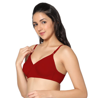 Nysa Non-Padded Full Coverage T-Shirt Bra (Pack of 2) - Incare