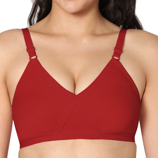 ALPLSENORITA Non Padded Full Coverage T-Shirt Bra (Pack of 1) - Incare