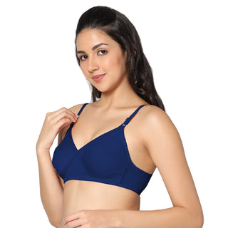 Nysa Non-Padded Full Coverage T-Shirt Bra (Pack of 2) - Incare