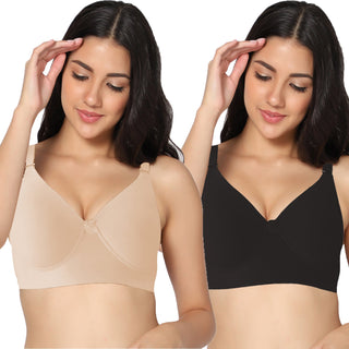 ICPD-09 Full Coverage Lightly Padded Bra (Pack of 2) - Incare