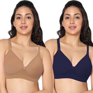 ICPD-07 Full Coverage Lightly Padded  Bra (Pack of 2) - Incare