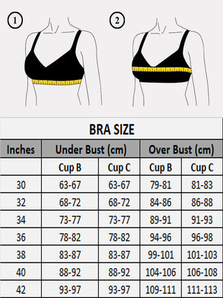 ICPD-04 Full Coverage Lightly Padded Bra (Pack of 2) - Incare