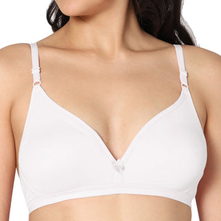 Tulie Non-Padded Half Coverage T-Shirt Bra (Pack of 2) - Incare