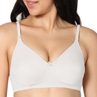 Navya Lightly Padded Full-Coverage T-Shirt bra (Pack of 2) - Incare