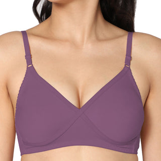 Nysa Non-Padded Full Coverage T-Shirt Bra (Pack of 2) - Incare