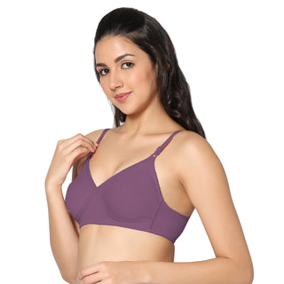 Nysa Non-Padded Full Coverage T-Shirt Bra (Pack of 2) - Incare