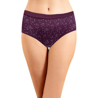 ICOE-111 Hipster Panties with Outer Elastic - (Pack of 3)