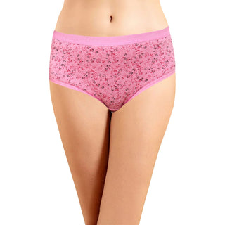 High Rise Hipster Panties with Outer Elastic - (Pack of 3)