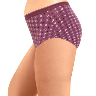 ICOE-021 Hipster Panties Full Coverage with Outer Elastic - (Pack of 3)