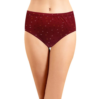 High Rise Hipster Panties with Inner Elastic (Pack of 3)