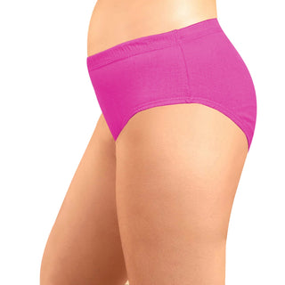 Solid Hipster with Inner Elastic Panties  (Pack of 3)