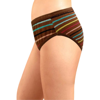 Low Waist Panties with Outer Elastic (Pack of 3)