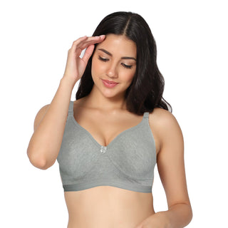 Suhana Non-Padded Full Coverage T-Shirt Bra (Pack of 2)